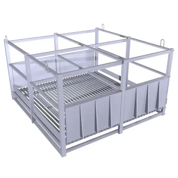 Паллета для баллонов ПБП-02 1675x1750x1000 мм Серый