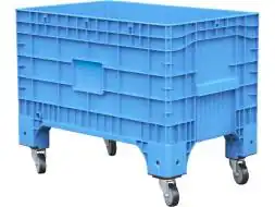 Крупногабаритный универсальный контейнер на колёсах Big Box, 1017х636х673 мм, голубой, RAL 5015 [B-Box 1065 Mini голубой W]