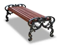 Банкетка чугунная «Трон» 1,5 м