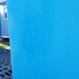 Емкость T 5000л под плотность до 1.2 г/см3 синяя