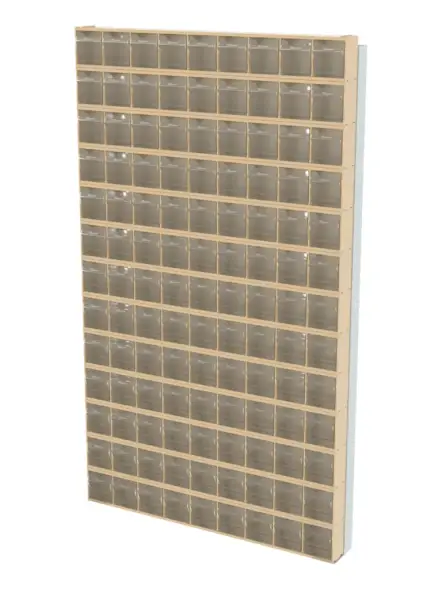 Стойка бежевая настенная Стелла-техник 402-13-00-00-B