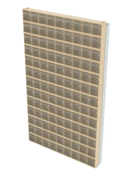 Стойка бежевая настенная Стелла-техник 402-13-00-00-B