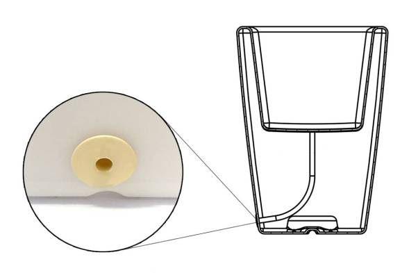 Кашпо Rostok 680