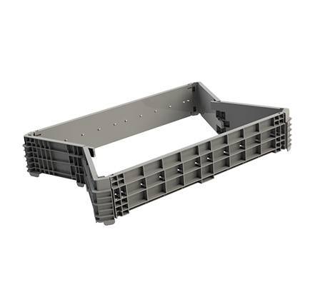 Складной паллетный борт, 1200х1000х200 мм, серый [31.822.91]