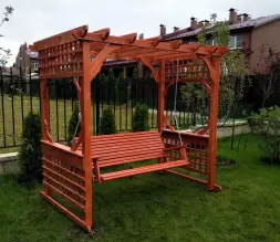 Пергола-качели «Сомниум» Лиственница