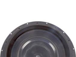 Бочка (бидон) пластиковая с крышкой и ручками, 50 л, синий [БПЗ 50]