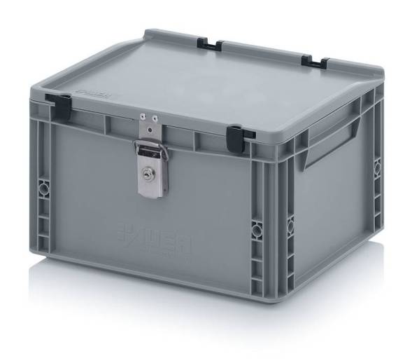 Евроконтейнер пластиковый с замком ED 43/22 1S