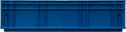 Ящик перфорированный 594x396x148 мм, 25,3 л, голубой