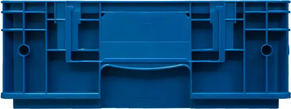 Ящик перфорированный 594x396x148 мм, 25,3 л, голубой