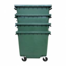 Контейнер мусорный пластиковый МКТ, 1100л