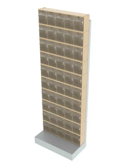 Стойка бежевая напольная Стелла-техник 404-00-00-10-B