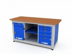 Верстак ДВК с 2 тумбами COMBAT 2205.1830