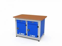 Верстак ДВК с 2 тумбами COMBAT 2202.1310