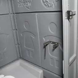 Туалетная кабина «СТАНДАРТ МД» с деревянным поддоном