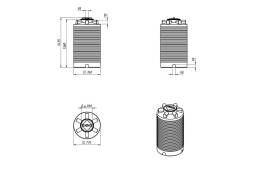Емкость ЭВЛ-Т 500 л