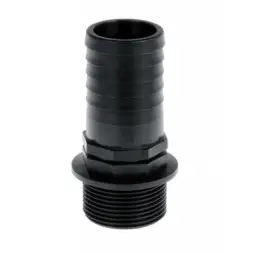 Штуцер G2 прямой елка-НР пластик Италия