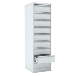 Картотечный шкаф ШК-9 формат А5 (148х210 мм) с мастер-системой [9920]