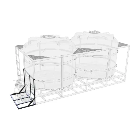 Рама съемная универсальная для мотопомпы