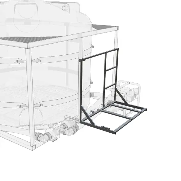Рама съемная универсальная для мотопомпы