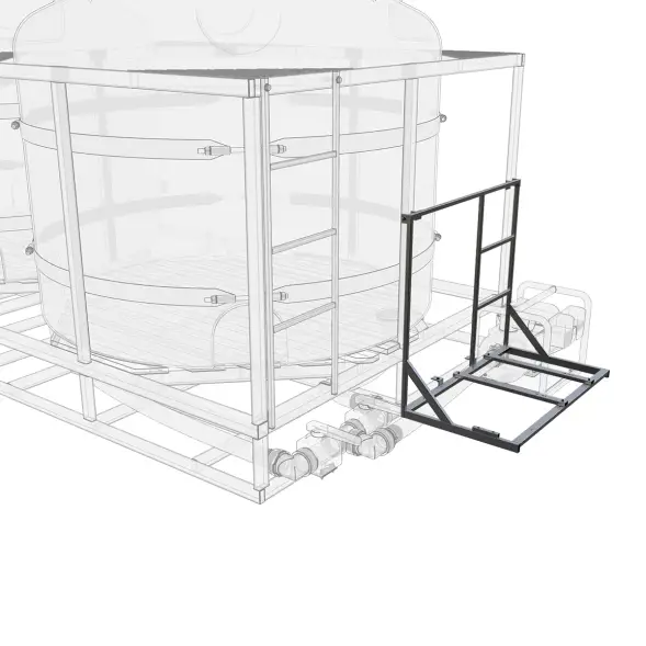 Рама съемная универсальная для мотопомпы