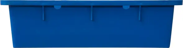 Ящик пластиковый сплошной, 532x400x141 мм, 22 л, белый [306]