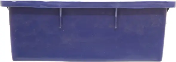 Ящик пластиковый сплошной, 532x400x141 мм, 22 л, белый [306]