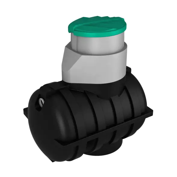 Емкость подземная U 1250 с выходом черный