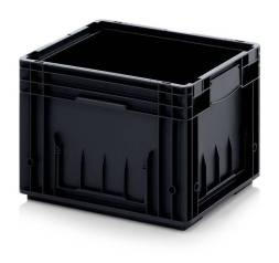 Евроконтейнер пластиковый ESD RL-KLT 4280, 40x30x28 см
