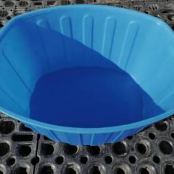 Ванна пластиковая пищевая О, 1000 л, HDPE, синий [131.1000.601.0]