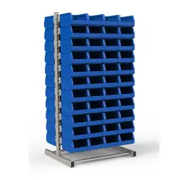 Стеллаж двусторонний №108 (1835х950х760)