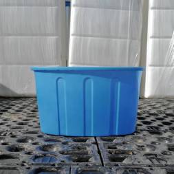 Ванна пластиковая пищевая О, 400 л, HDPE, синий [131.0400.601.0]