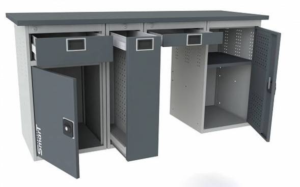 Верстак ДВК SMART 1760.1-1.P.Y.1