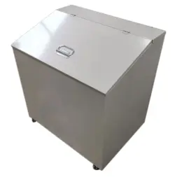 Ларь для белья ЛБ-1Р 800x590x650-800 мм Белый