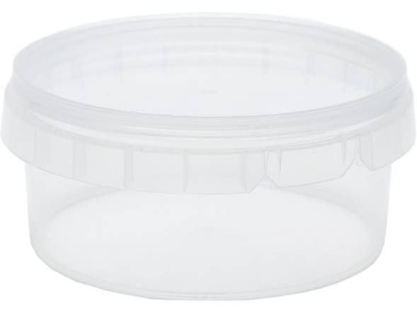 Контейнер пластиковый круглый, 180мл, 95 мм