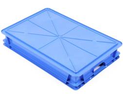 Пластиковый ящик 600х400х100 сплошной