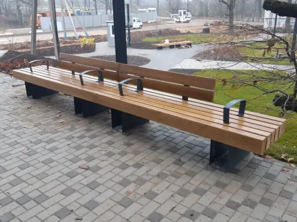 Скамейка стальная «Лондон» 2,5 м