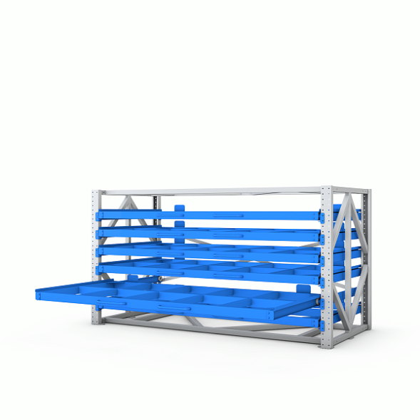 Стеллаж для листового металла 2500х1250