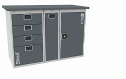Верстак ДВК SMART 1280.4.P.1