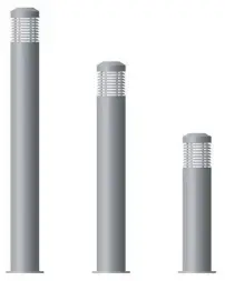 Фонарь уличный «Айрон» 1,5 м