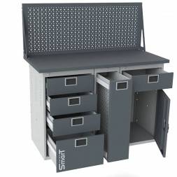 Верстак ДВК SMART 1280.4.P.1-1.d