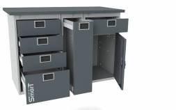 Верстак ДВК SMART 1280.4.P.1-1