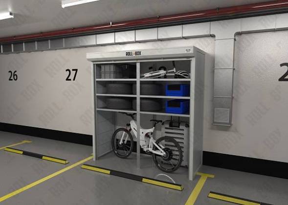 Шкаф в паркинг ROLL‑BOX STANDART ECO 22.21.075 V1