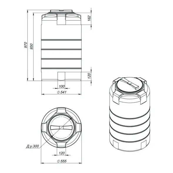 Емкость R T 200л