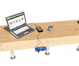 Зарядное устройство и точка доступа Wi-Fi «Валли» 2xUSB и 1x220V