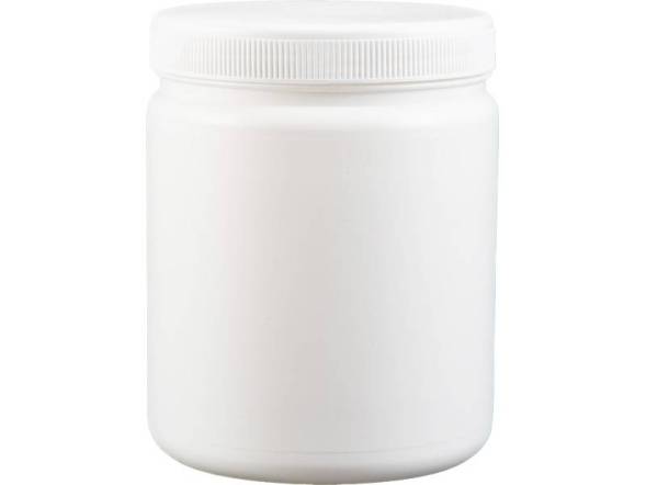 Банка п/э 0,95л. круглая, с крышкой, код: 32155