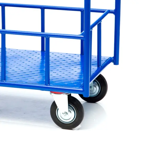 Тележка платформенная Стелла-техник КПБ-300-125-И, с бортом, 600х900мм