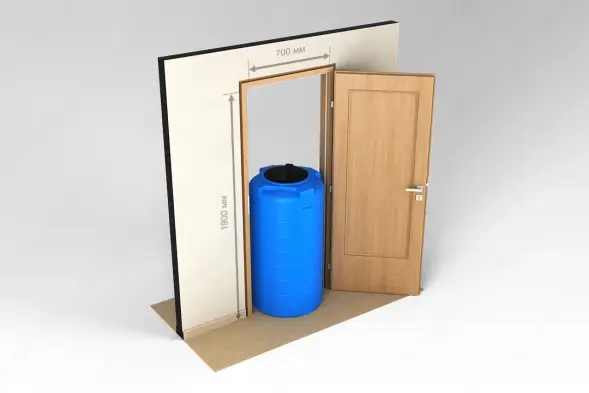 Емкость T 300 зеленый