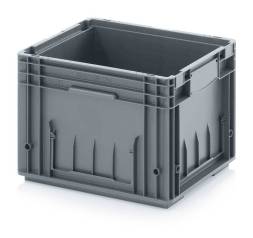 Евроконтейнер пластиковый RL-KLT 4280, RAL 7001