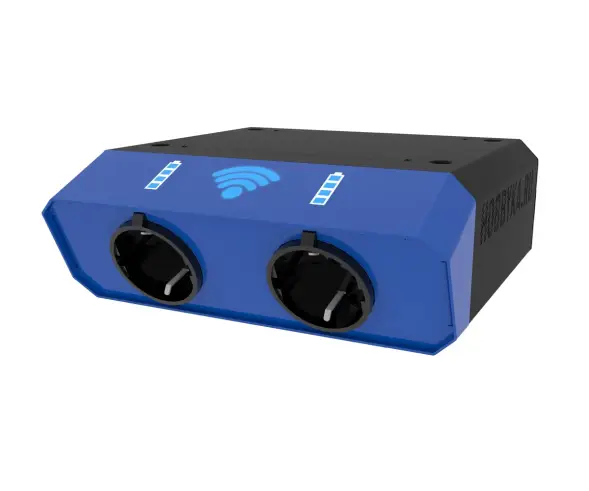 Стационарное зарядное устройство и точка доступа Wi-Fi «Валли» на стойке 1 розетка USB 3А, 1 розетка Type-C 3А, 1 розетка 220В