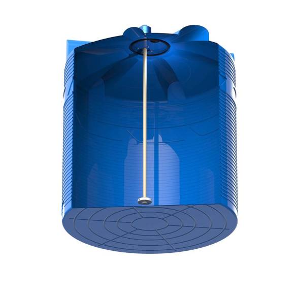 Емкость V 5000 литров с турбинной мешалкой